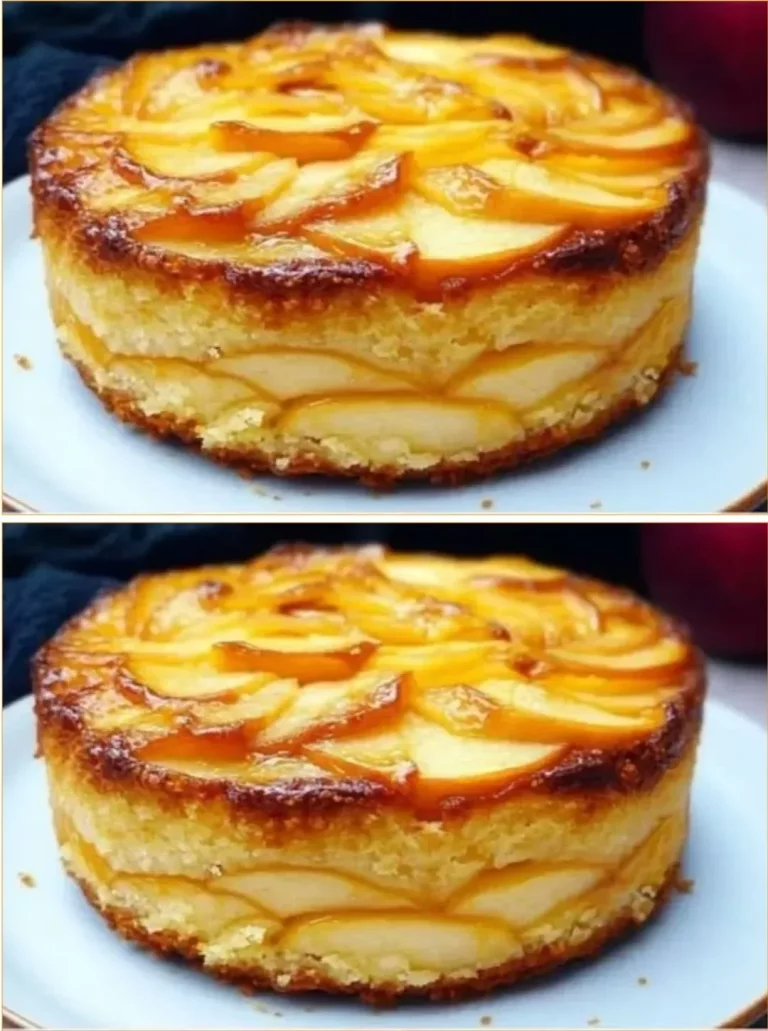 Gluten-free apple cake without flour, baked with fresh apples and cinnamon.