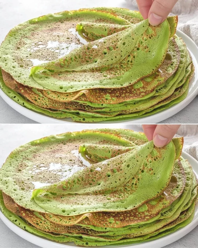 Delicious avocado oatmeal pancakes stacked on a plate with toppings