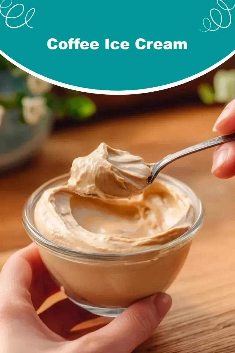 Delicious coffee ice cream served in a bowl with chocolate sprinkles
