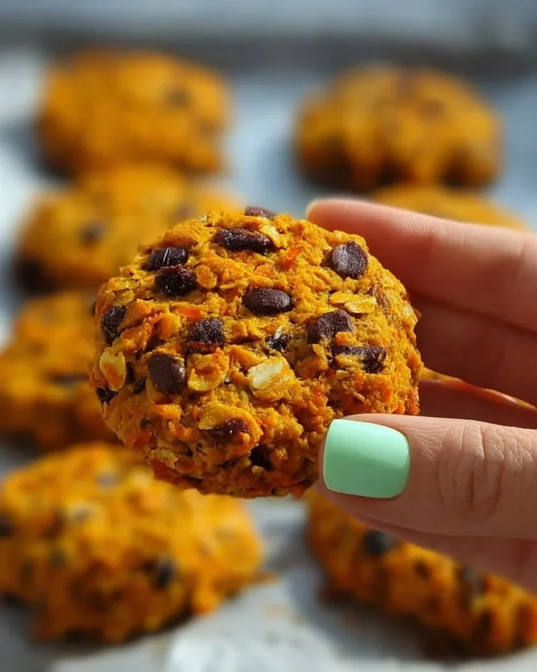 Crispy carrot biscotti with a golden-brown crust and visible carrot bits