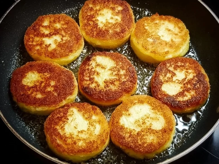 Delicious Pennsylvania mashed potato cakes served on a plate