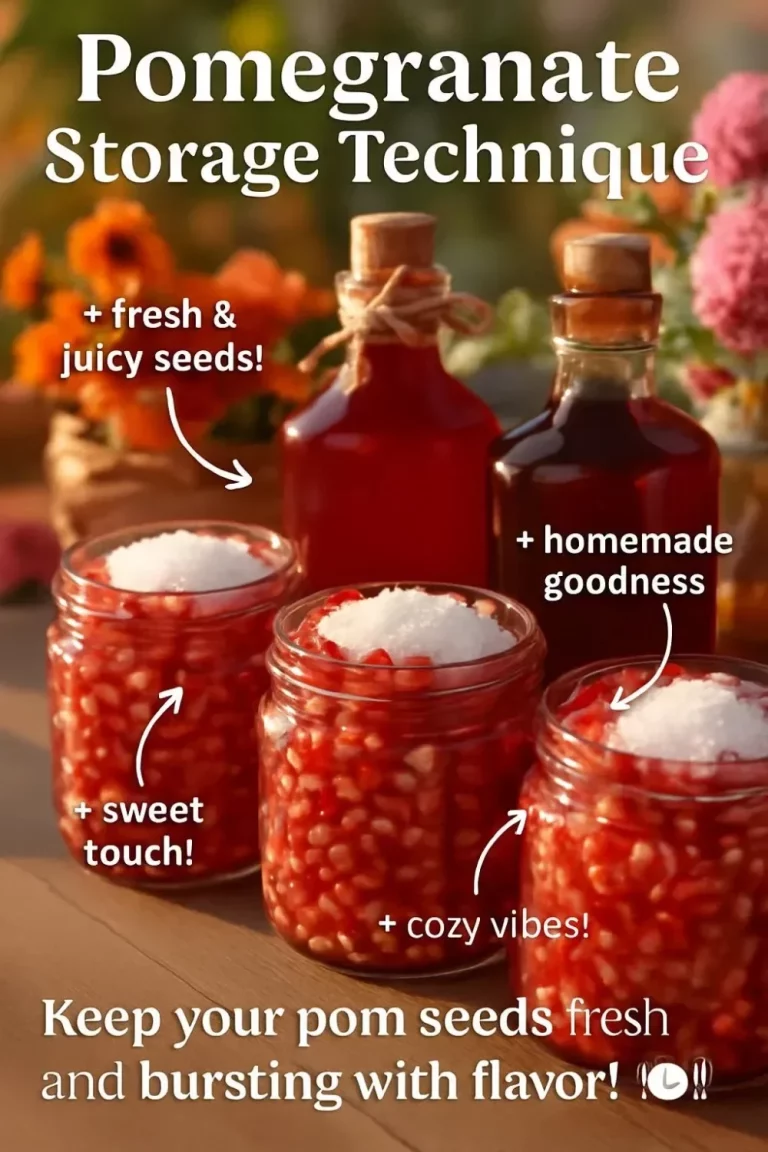 Optimal pomegranate storage techniques for freshness and flavor retention