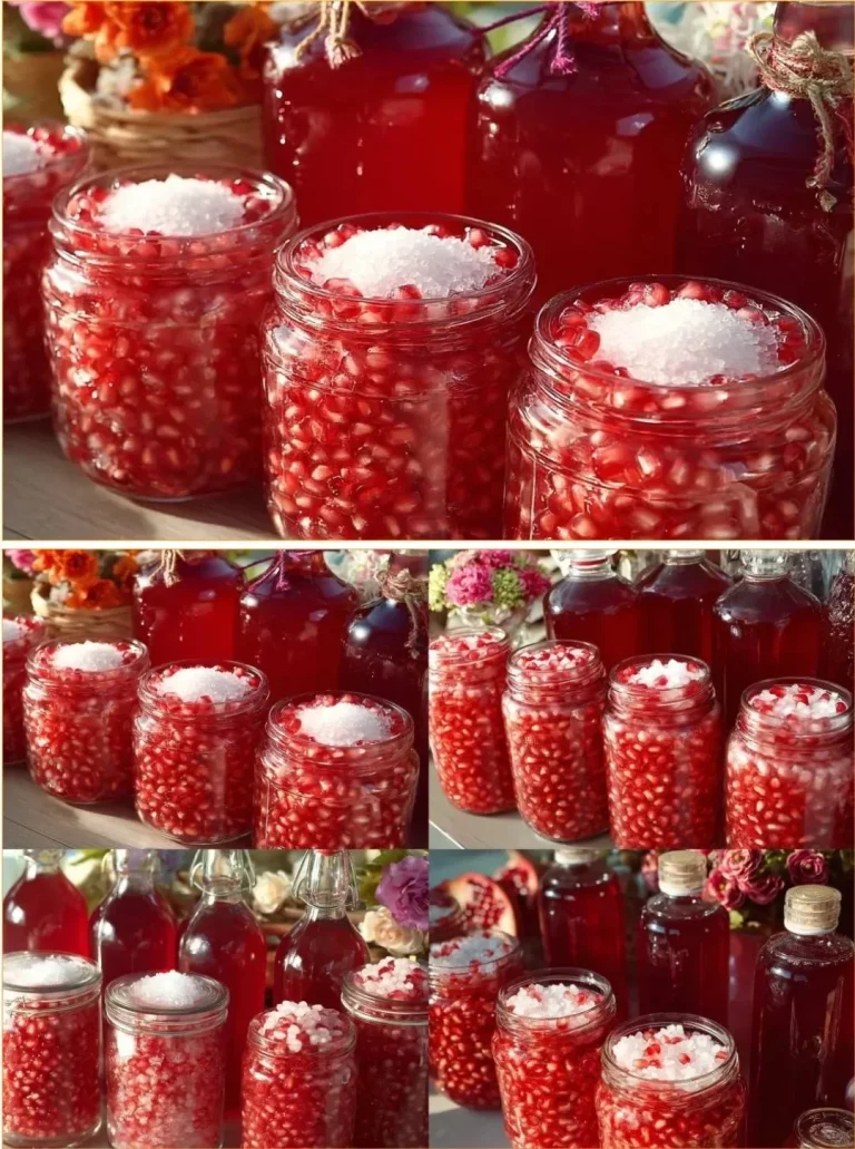 Pomegranate storage technique for prolonged freshness and flavor