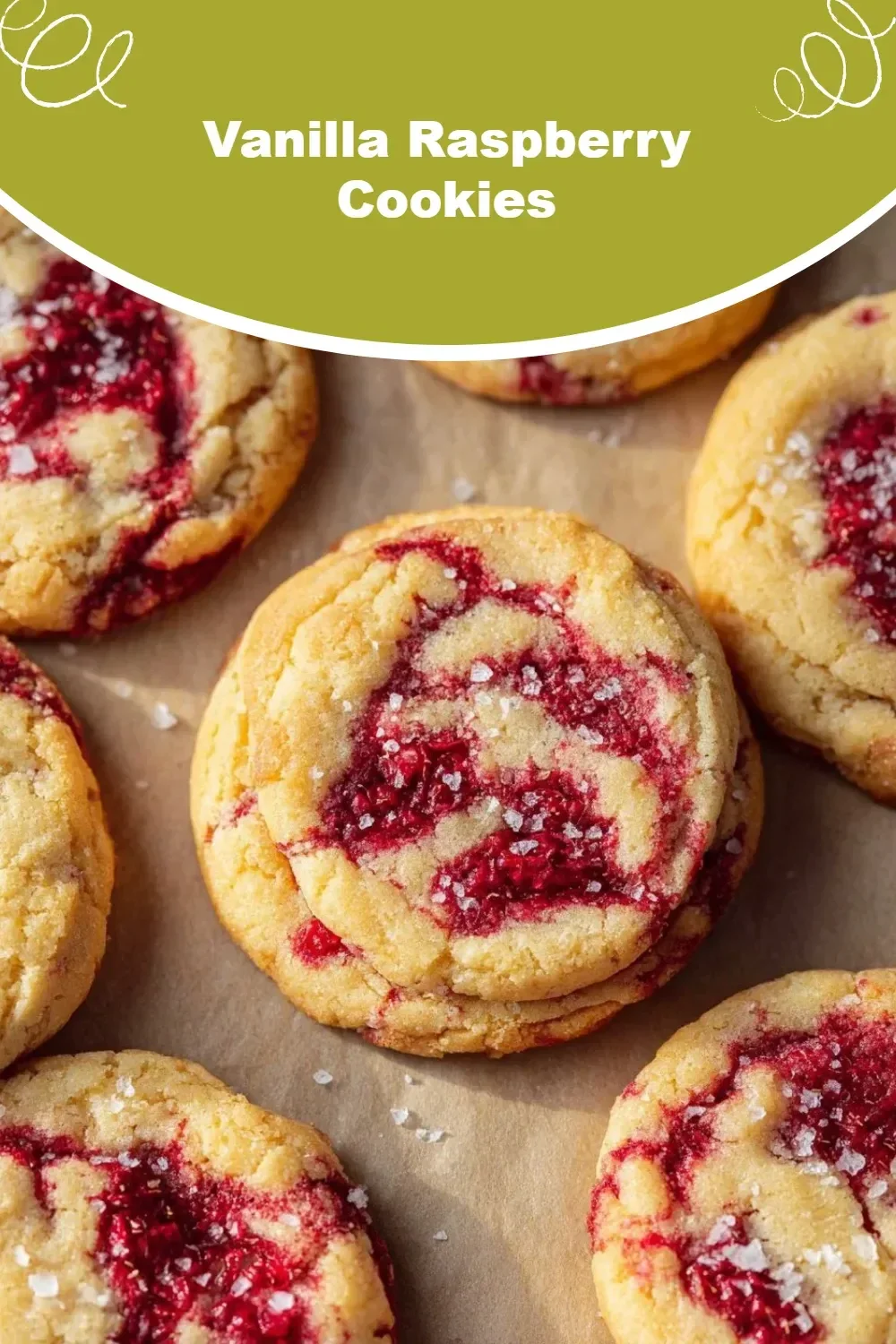 Olli Raspberry Vanilla Vanilla Raspberry Cookies