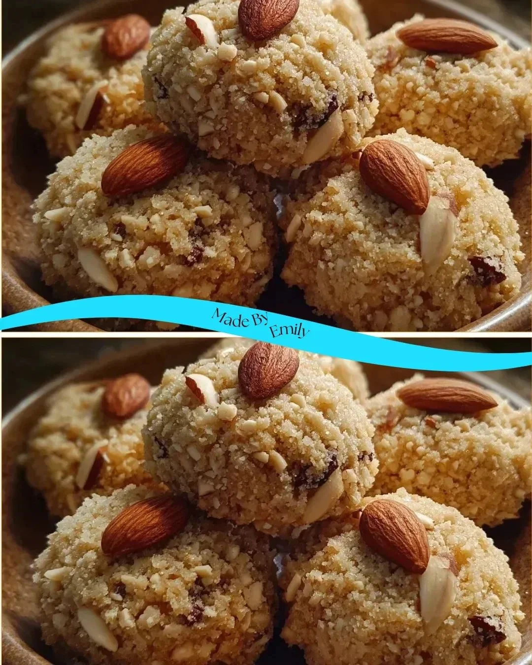 Delicious homemade almond cookies with a crunchy texture and nutty flavor