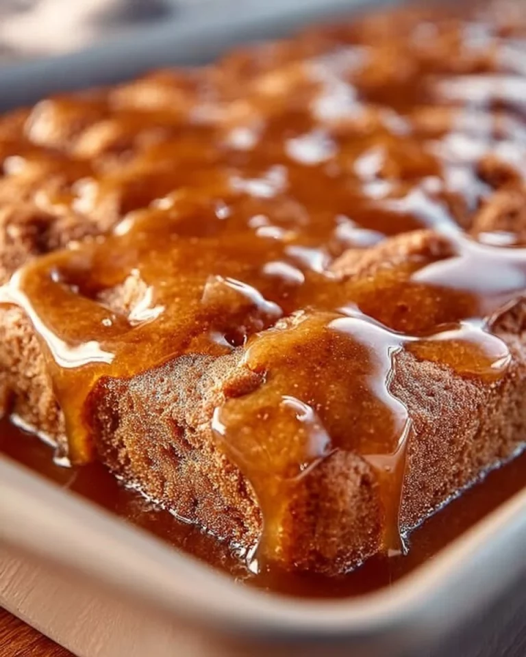 Deliciously moist Apple Dapple Cake with apples and spices