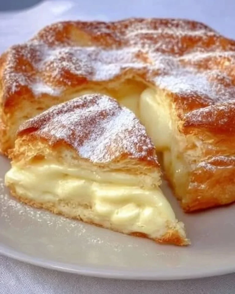 Delicious creamy layered cake with multiple frosting layers and decorations