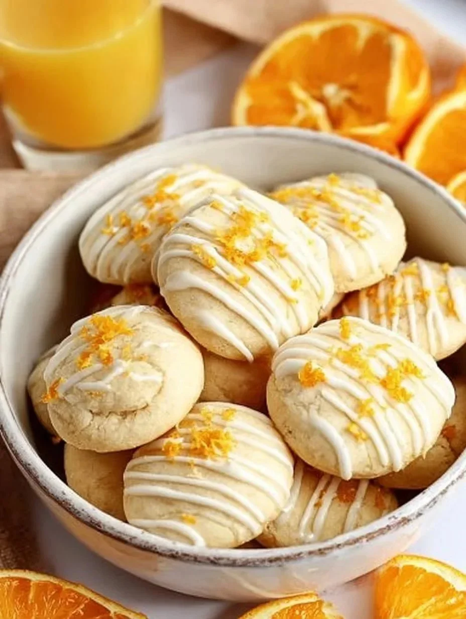Slice of Grandma's Juicy Orange Cake garnished with orange zest