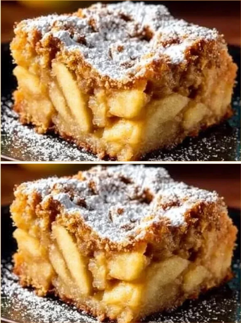 Delicious Apple Pie Cake made with Jamie Oliver's recipe, topped with fresh apples.