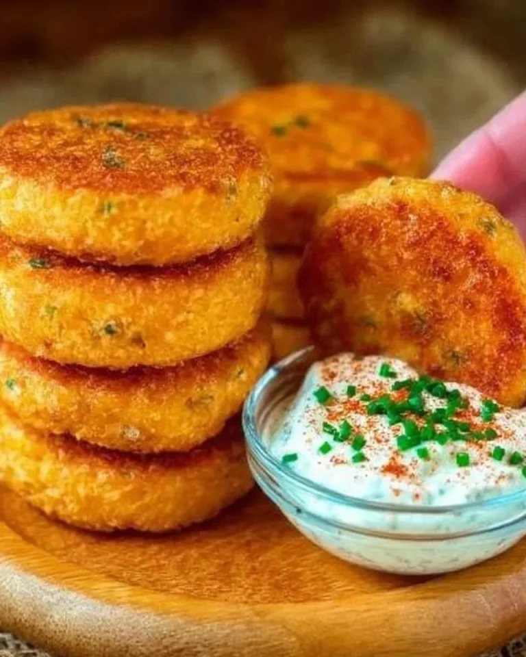 Homemade lentil patties served on a plate with fresh herbs and spices.