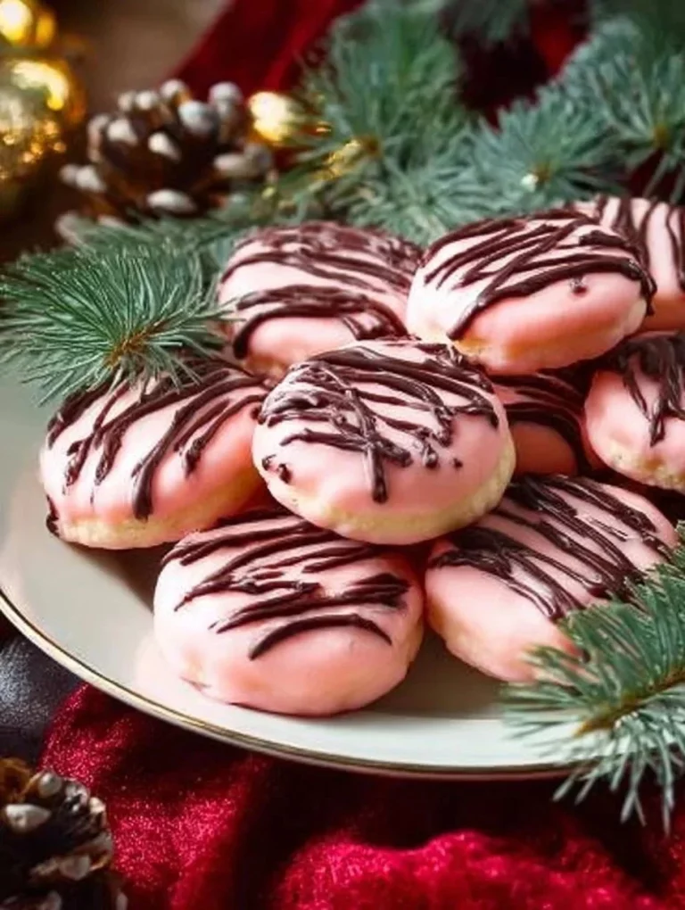 Delicious punch cookies on a plate with colorful sprinkles.