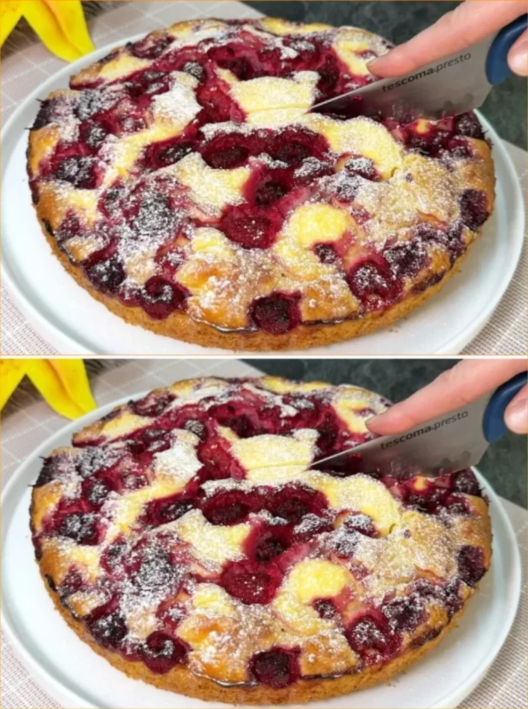 A beautifully presented slice of the lightest cake in the world