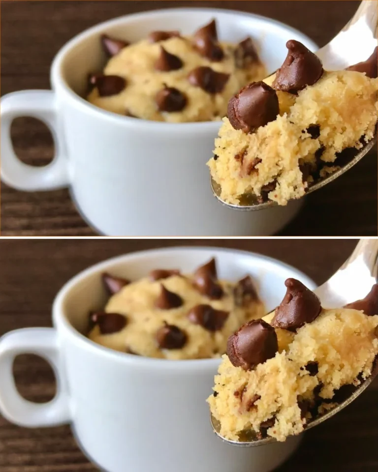 Delicious 1 minute microwave cookie recipe for quick desserts