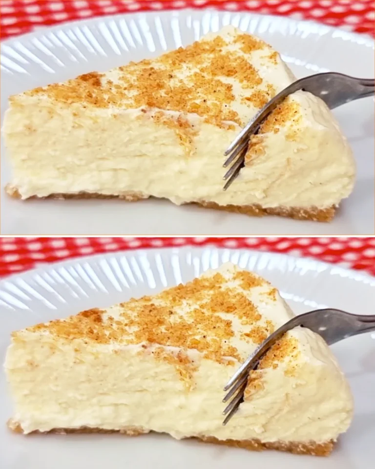 Delicious no-bake low-carb cheesecake topped with fresh berries