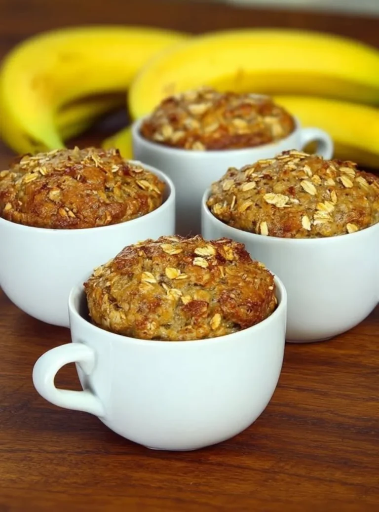 Healthy banana treats made without sugar and gluten for guilt-free snacking