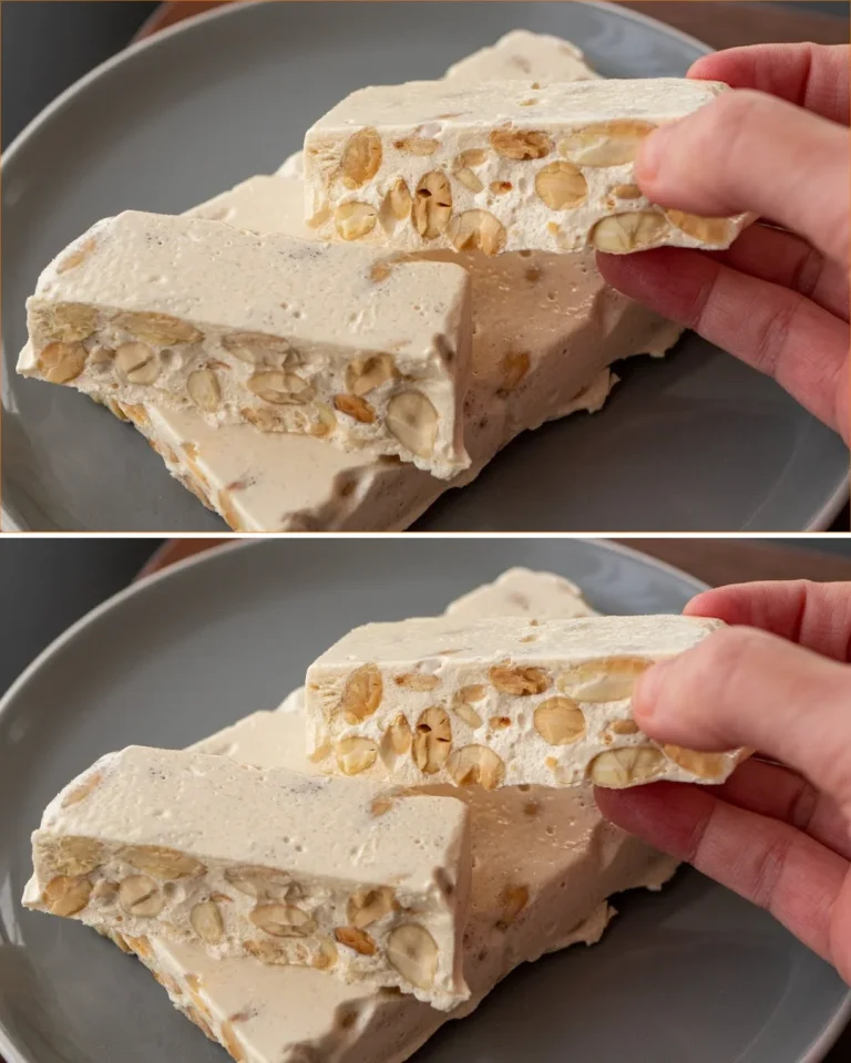 Quick and easy nougat recipe for Christmas and holiday celebrations