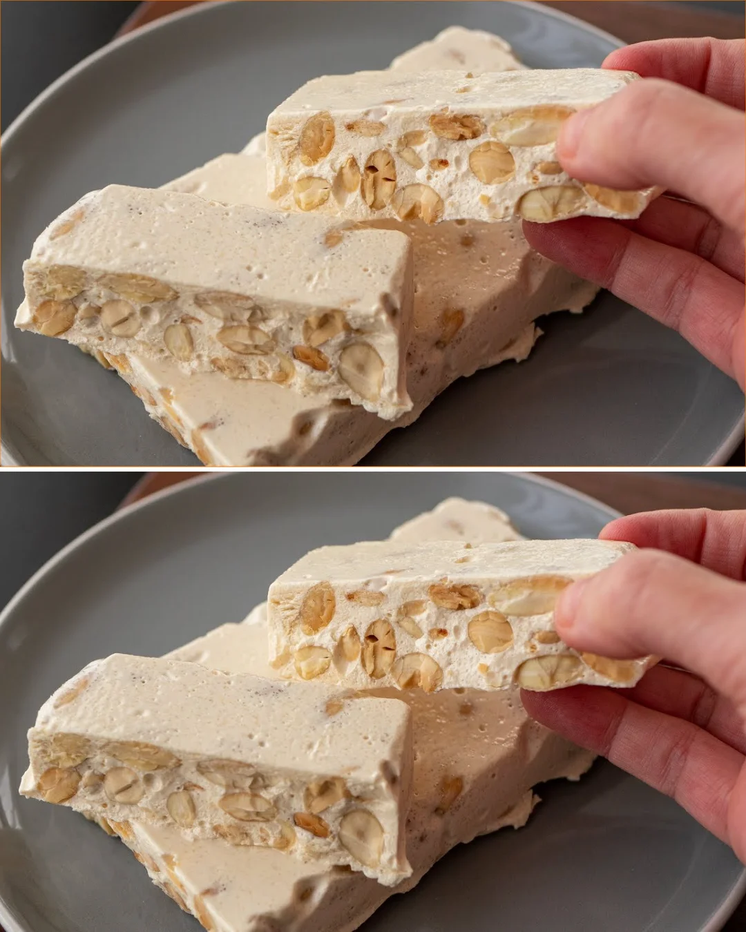 Quick and easy nougat recipe for Christmas and holiday celebrations