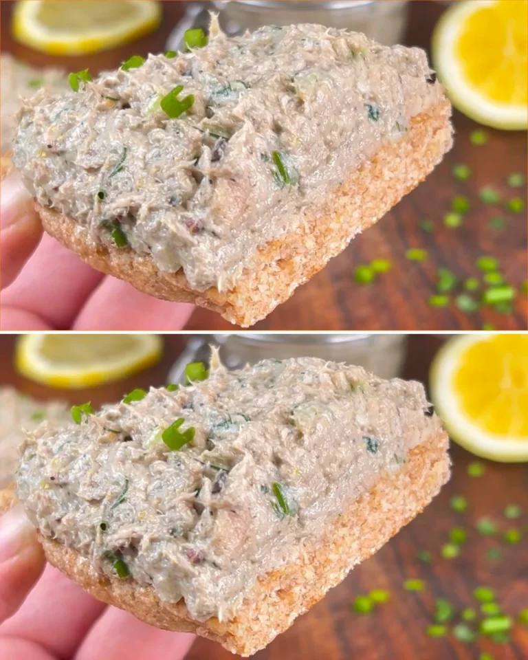 Bowl of quick sardine cream served with crackers