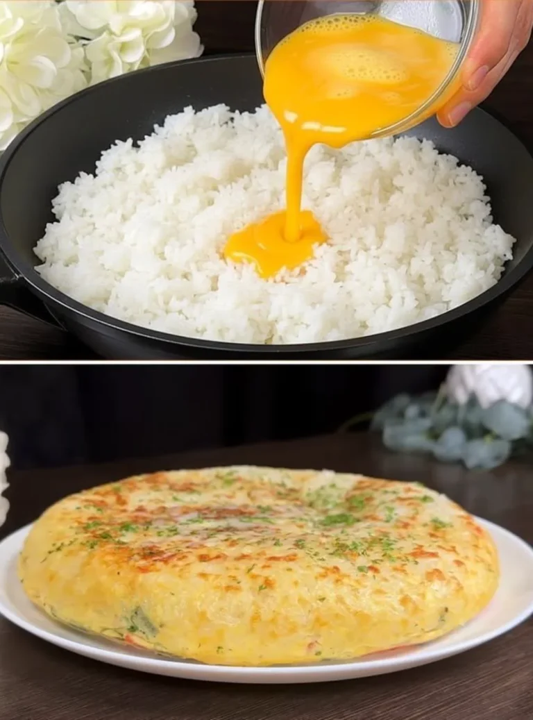 Rice with eggs dish served in a bowl, showcasing a delicious alternative to pizza.