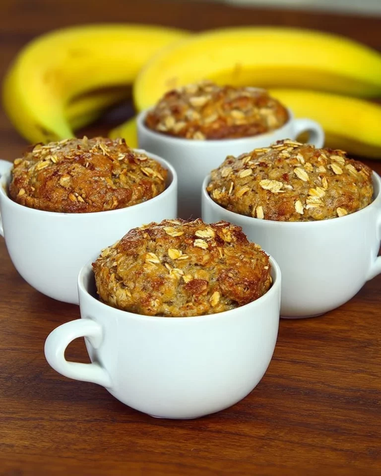 Bowl of sugarless gluten-free banana oatmeal topped with sliced bananas and nuts