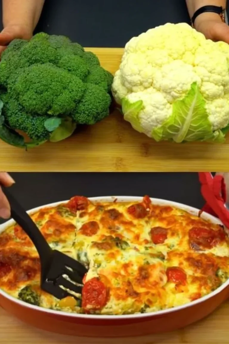 Delicious broccoli and cauliflower dish inspired by Spanish cooking