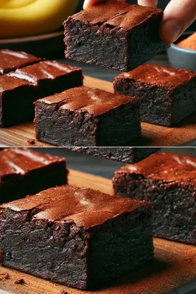 Easy 3-ingredient chocolate brownie, no flour, sugar-free, ready in 5 minutes