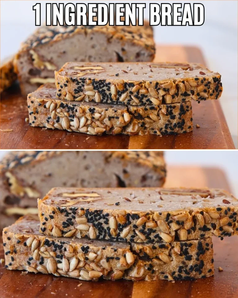 Easy homemade buckwheat bread fresh out of the oven