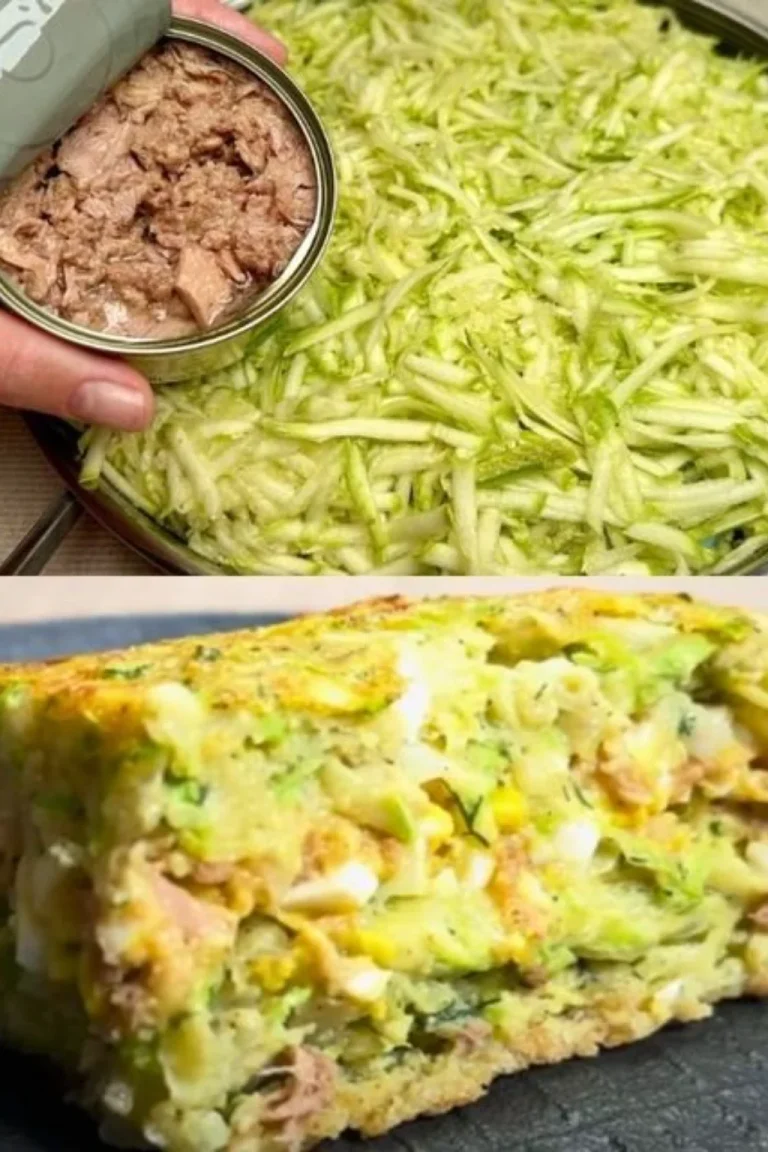 Delicious zucchini tuna dish prepared with fresh ingredients