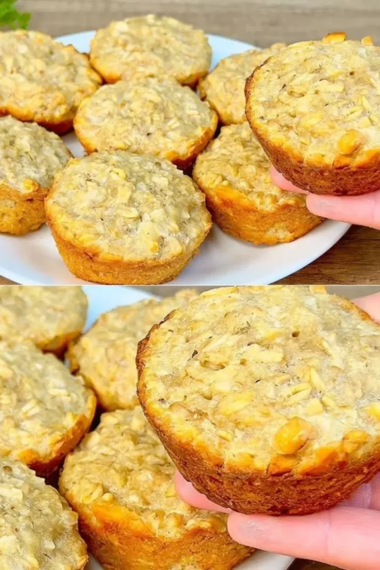 Healthy oatmeal and apple muffins for weight loss dessert