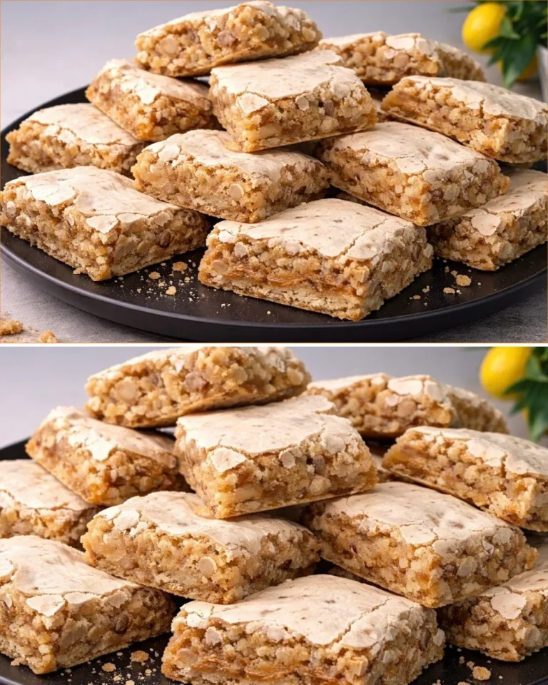 Delicious Polish Nut Cake topped with nuts and frosting on a white plate