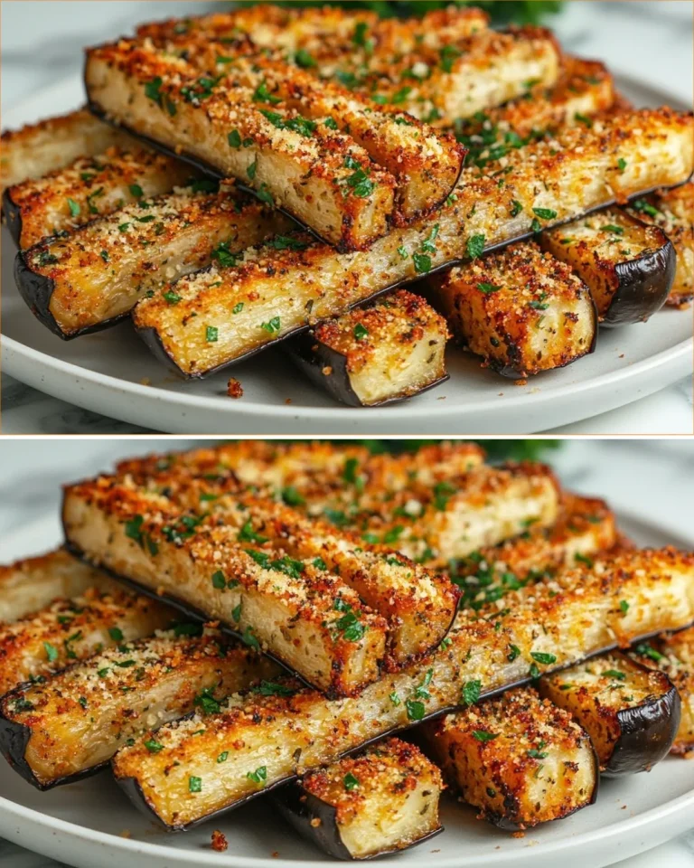 Roasted Sandy Eggplant served with yogurt dip on a plate