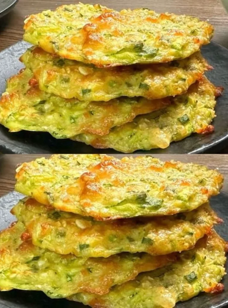 Bowl of oatmeal zucchini mixture, a healthy alternative to pizza.