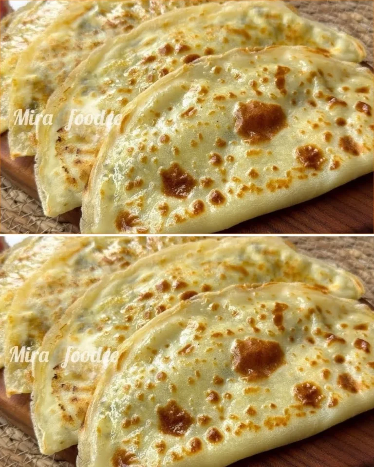 Wholesome cottage cheese filled meat-free flatbreads on a plate