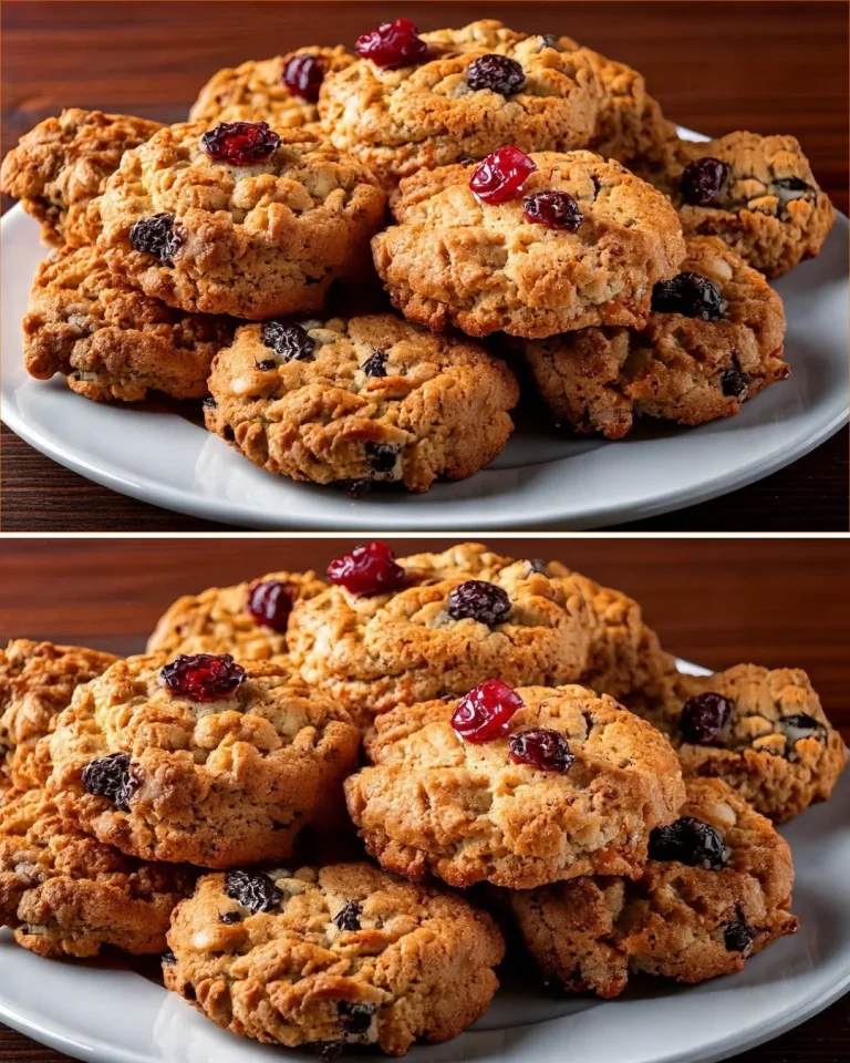 Healthy and delicious oatmeal cookies without sugar for clean eating
