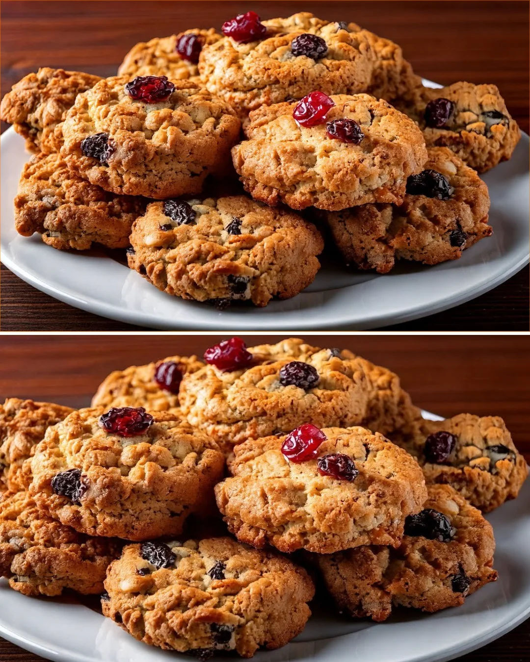 Healthy and delicious oatmeal cookies without sugar for clean eating