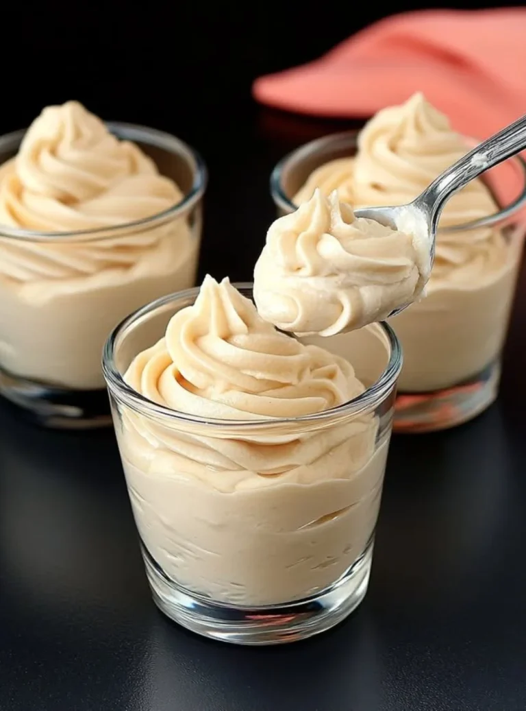 Delicious banana mousse served in an elegant dish, showcasing an Italian dessert.