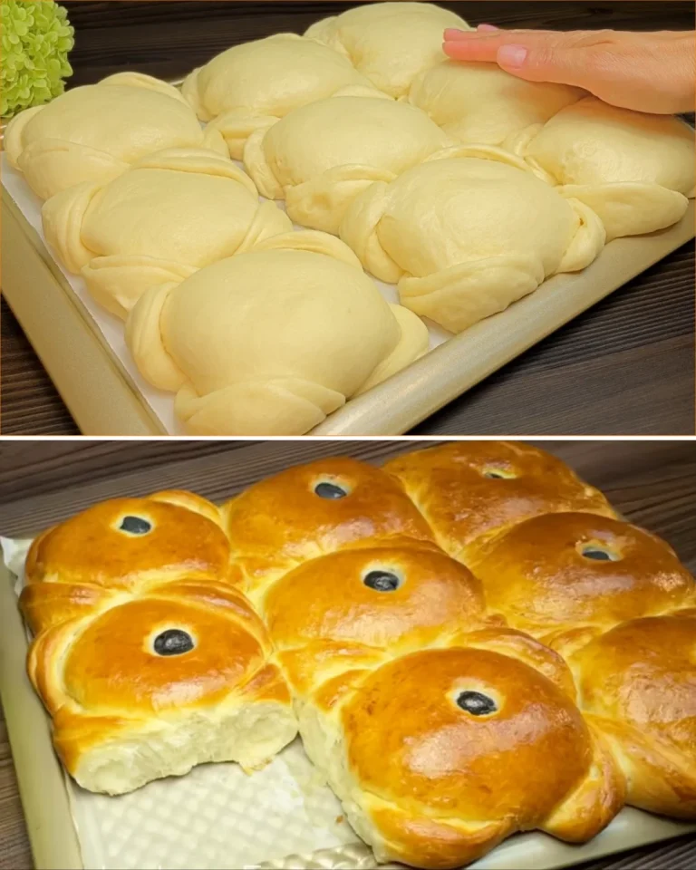 Freshly baked soft and fluffy cheese rolls with gooey cheese inside