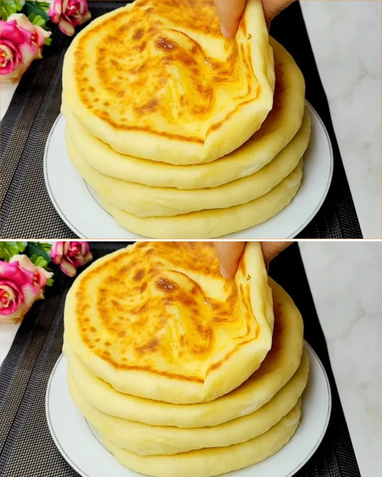Cheesy khachapuri, a traditional Georgian cheese-filled bread, fresh and delicious.