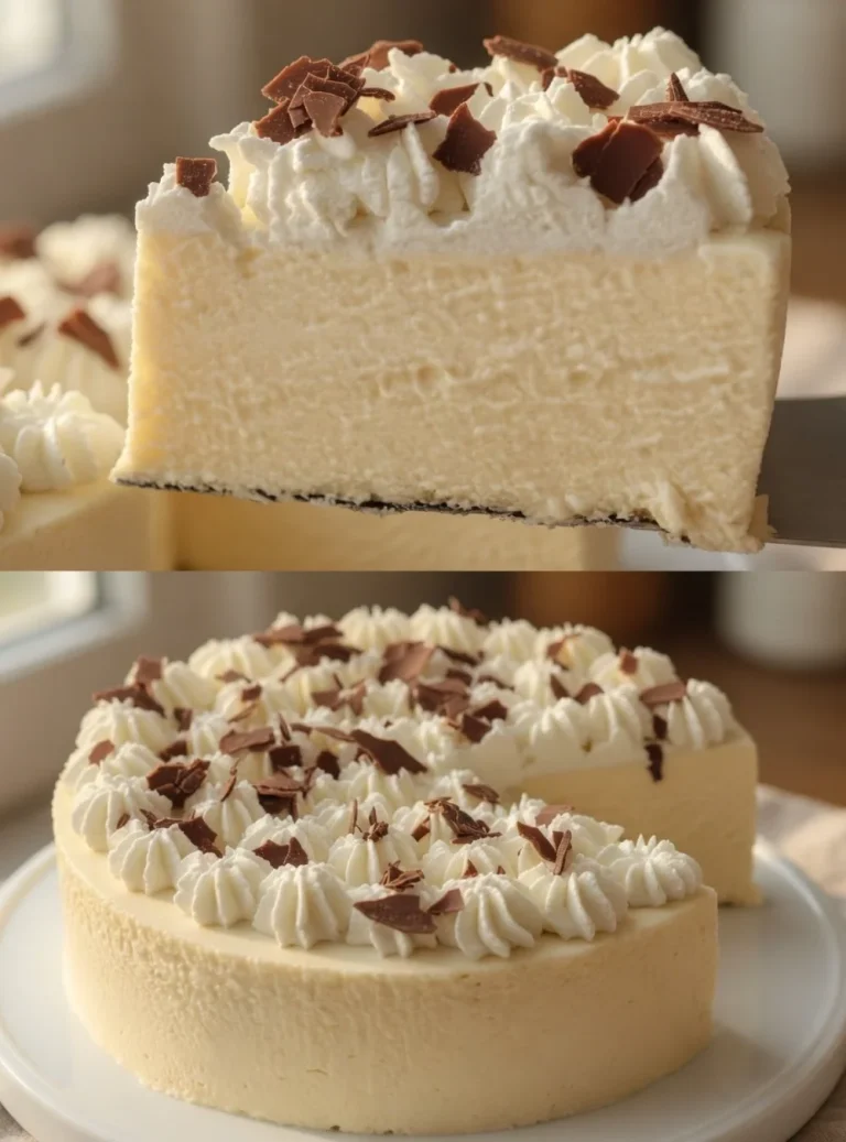 Delicious creamy banana mousse topped with fresh banana slices
