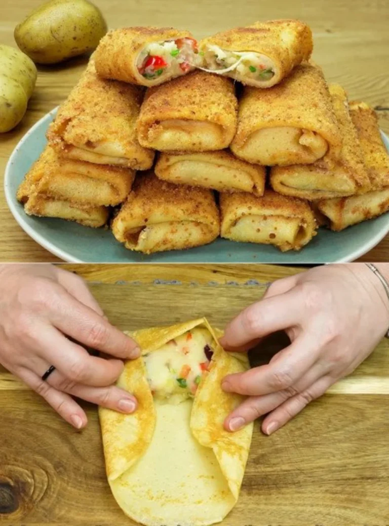 Crispy potato pancakes served on a plate for dinner.