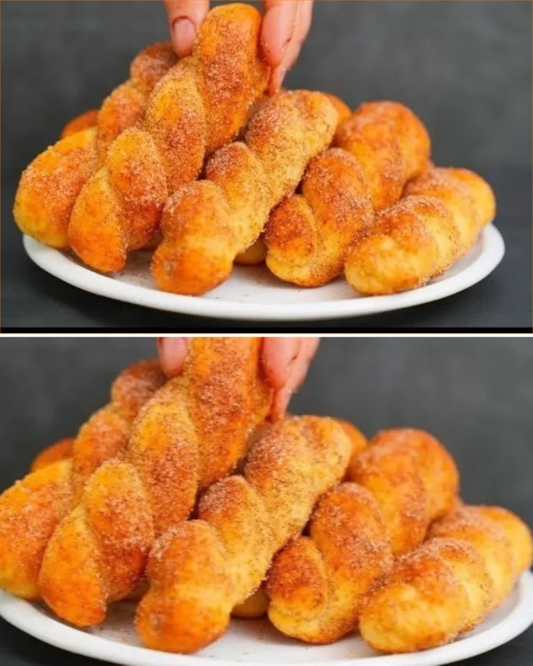 Fluffy cottage cheese buns fresh out of the oven for a hearty breakfast.