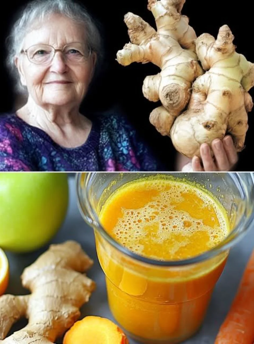 Refreshing ginger drink for energy and wellness