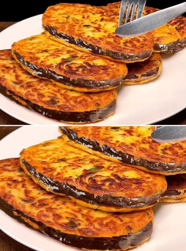 Delicious homemade dish of eggplant and eggs, inspired by Grandma's secret recipe.
