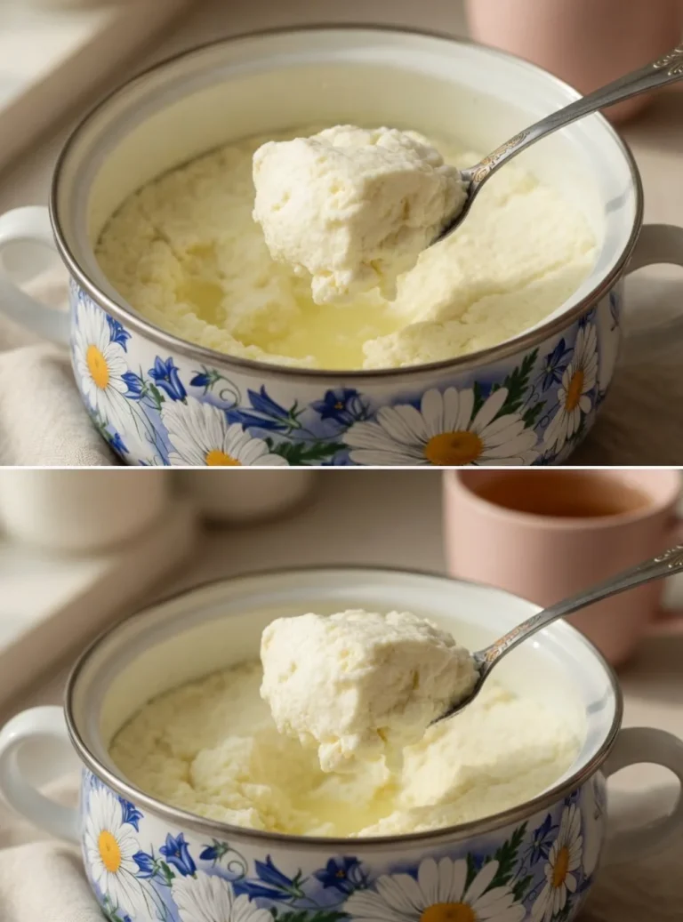 A bowl of creamy homemade custard topped with a sprinkle of nutmeg.