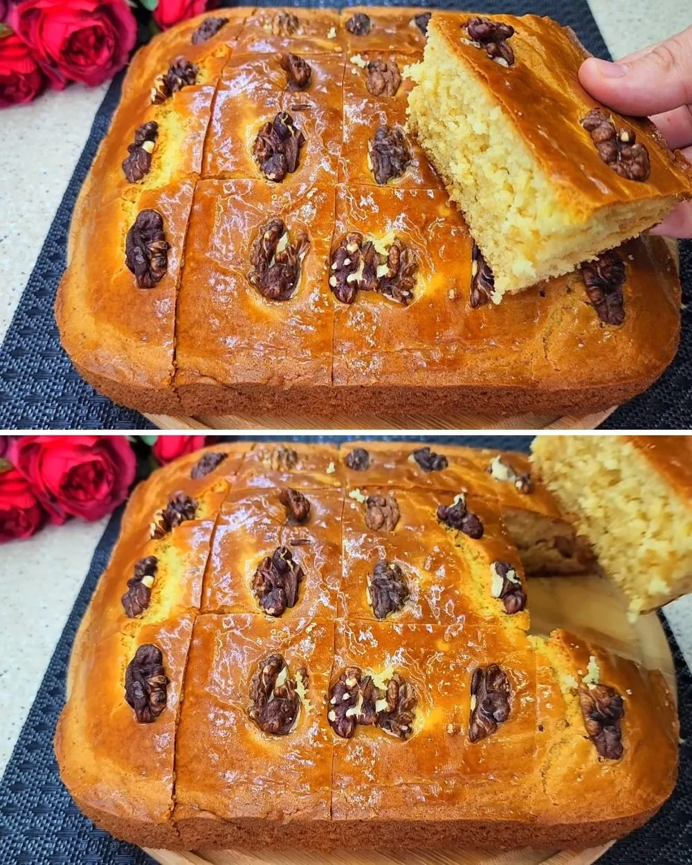 Delicious homemade pie made following the main pie recipe.