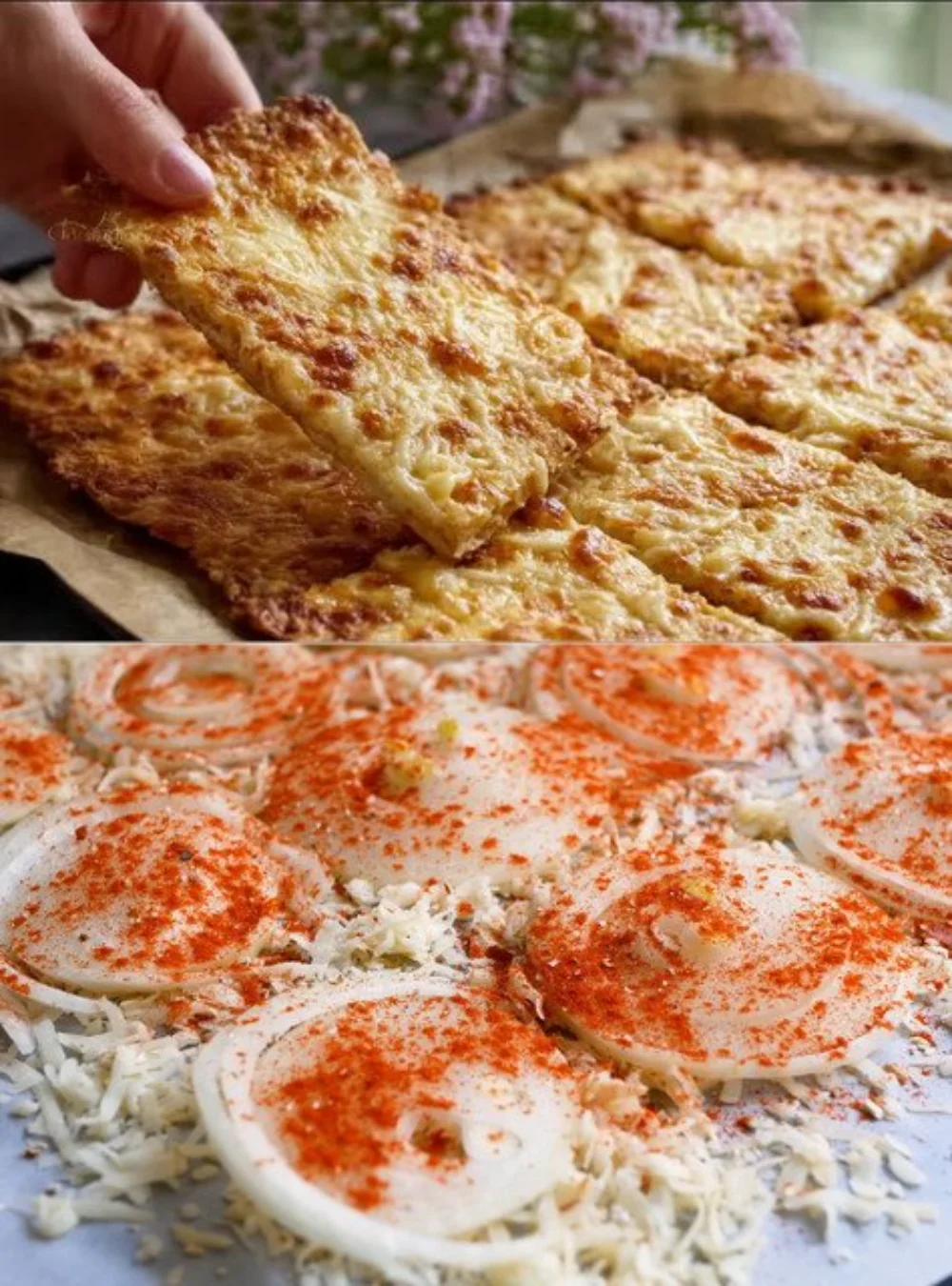 Oats and onion dish, a healthy pizza alternative for nutritious meals