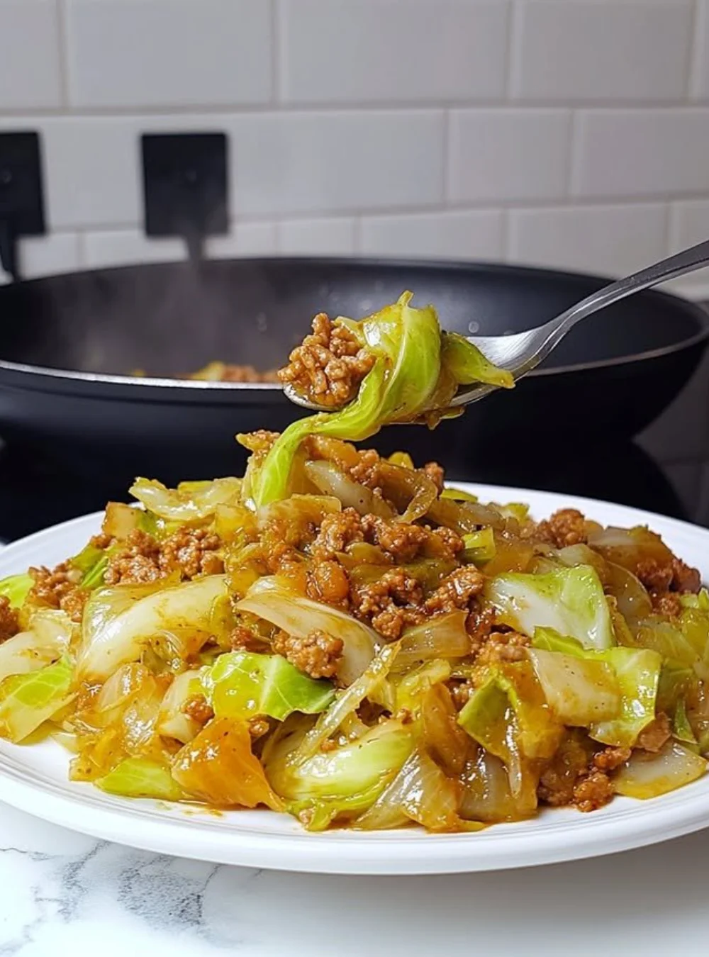 Healthy cabbage dish that kids enjoy, perfect for family meals.