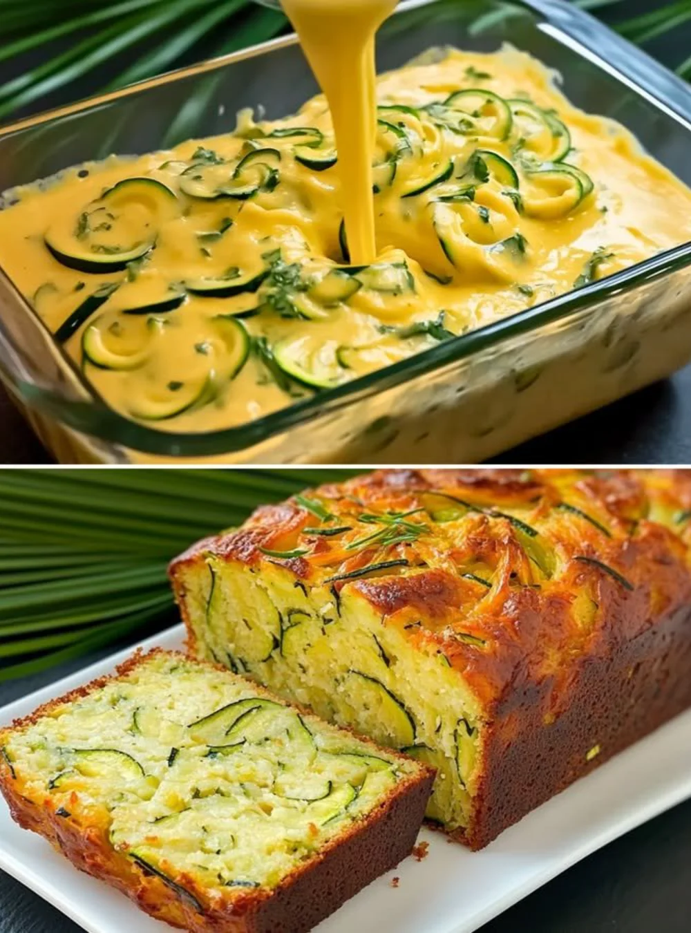 Family-friendly zucchini recipe with fresh ingredients
