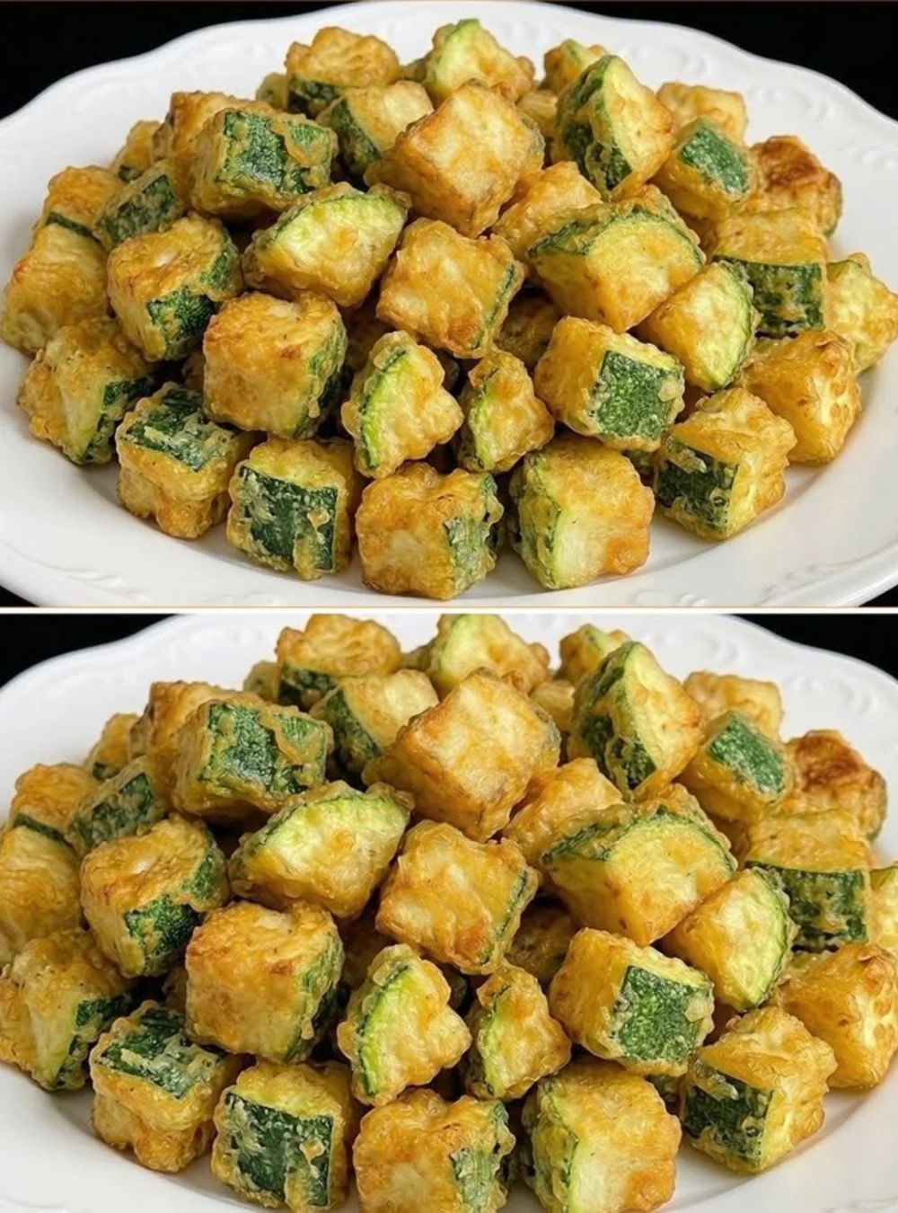 Delicious zucchini dish prepared using a fast and easy recipe.