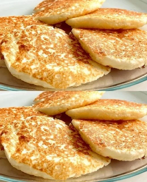 Delicious flourless pancakes served on a plate for a healthy breakfast.